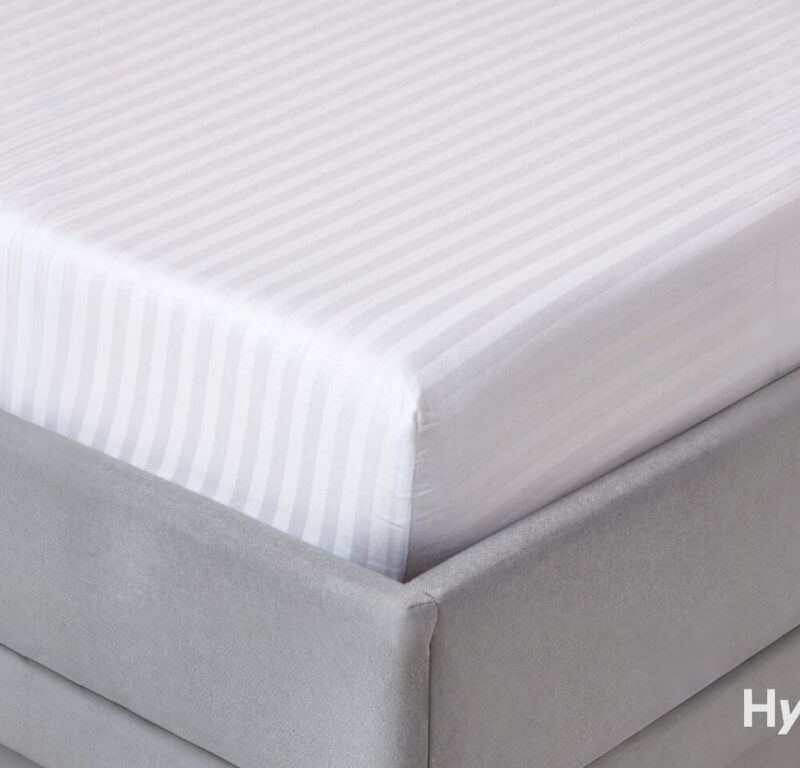 Draps Housse en satin de coton de 300 fils