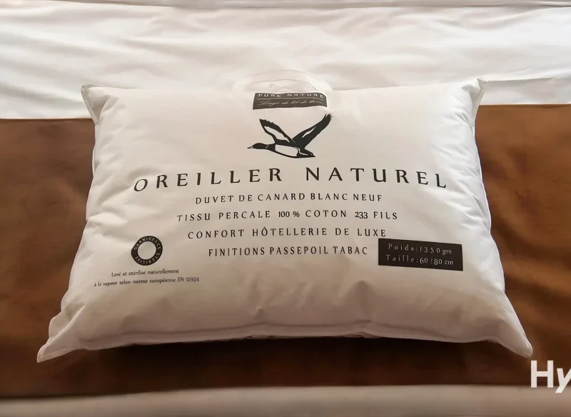 Oreiller en duvet – Douceur et légèreté pour un sommeil luxueux